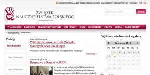 Nowy serwis ZNP
